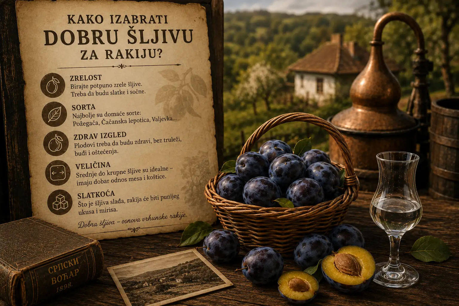 Kako izabrati dobru šljivu za rakiju? - Saznajte k...