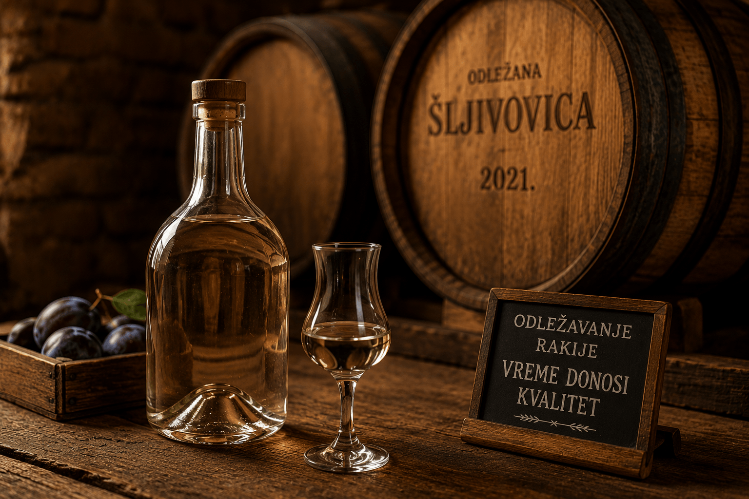 Koliko dugo odležava rakija od šljive? - Saznajte k...