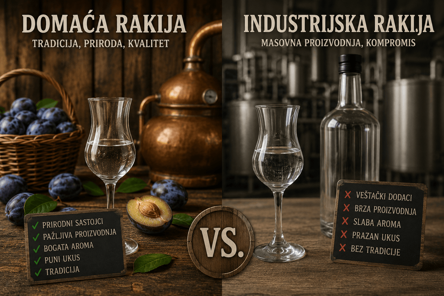 Domaća rakija ili industrijska – u čemu je razlika? - Saznajte p...
